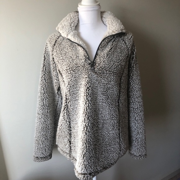 Cozy Sherpa Tops - 🌺3/$30 Sherpa Size Small Sweatshirt Quarter Zip